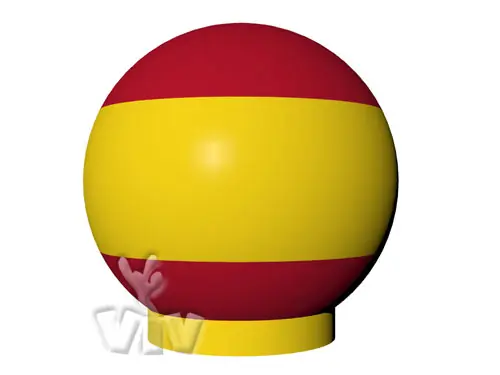 Balloon with wide base 3 m commercial promotional inflatable balloon